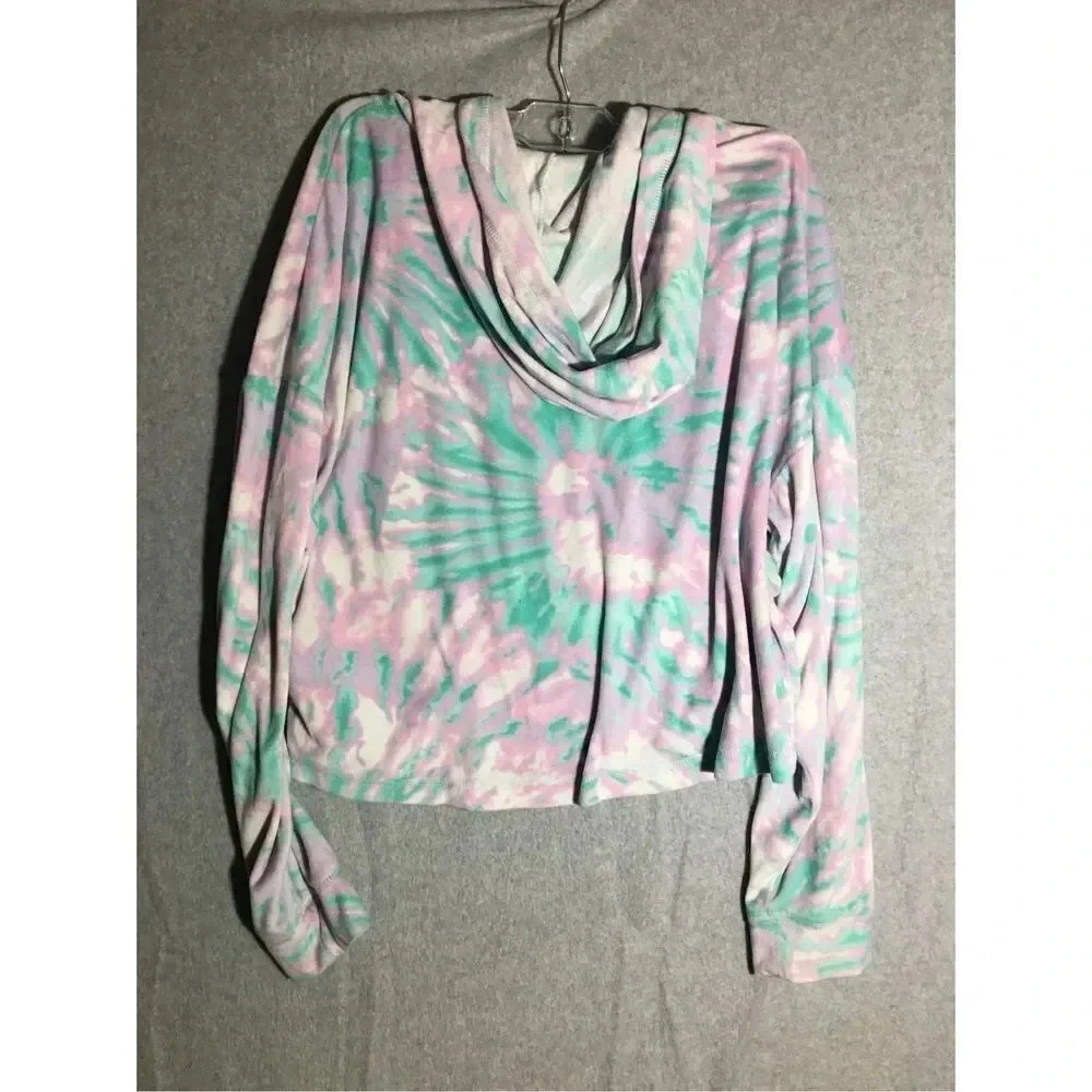 Girls Justice Tie Dye Set Pink Blue Casual Sleep Outfit Sift